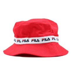 FILA CHAPPIE BUCKET HAT RED
