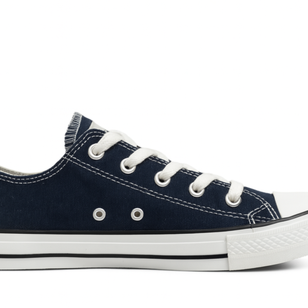 K7 Star Canvas Low Sneaker –Navy (Unisex)