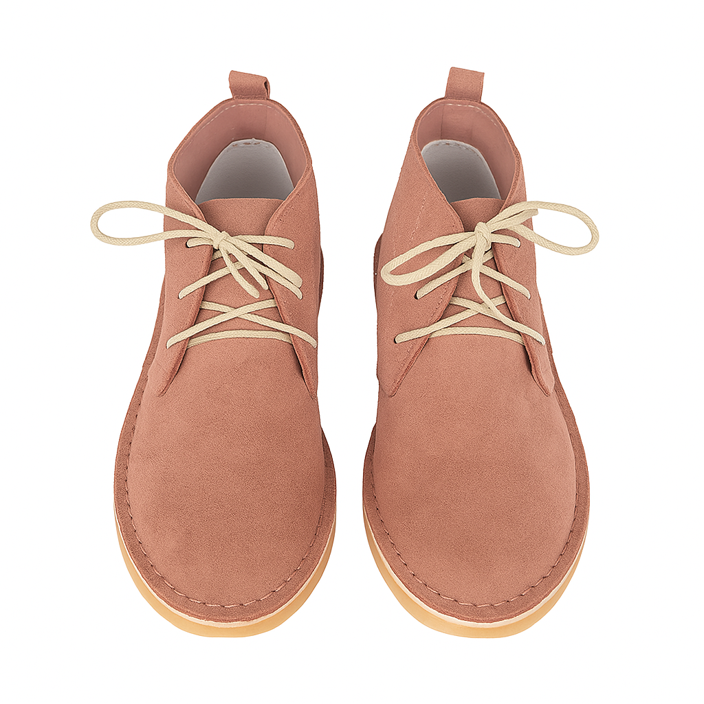 Safari Suede Kids Boot – Pink - Image 6