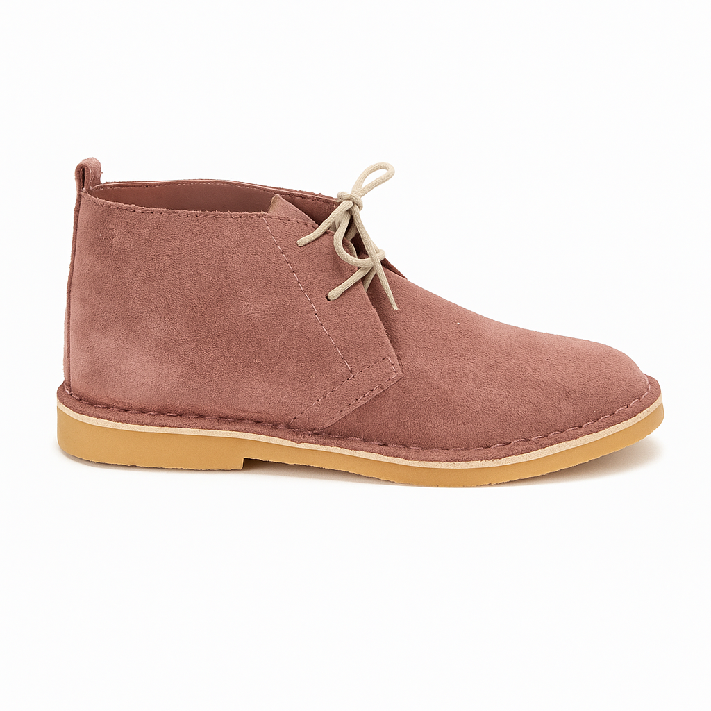 Safari Suede Kids Boot – Pink - Image 5