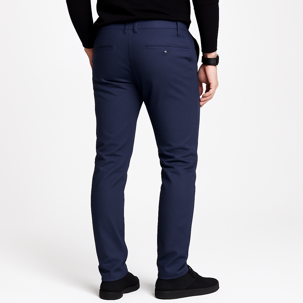 Soviet Beechworth 2 Chino – Slim Fit Dark Navy - Image 3