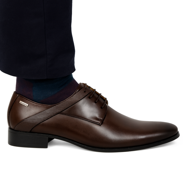Alternative view of Gino Paoli Leather Men’s Formal Shoe – Westin Brown
