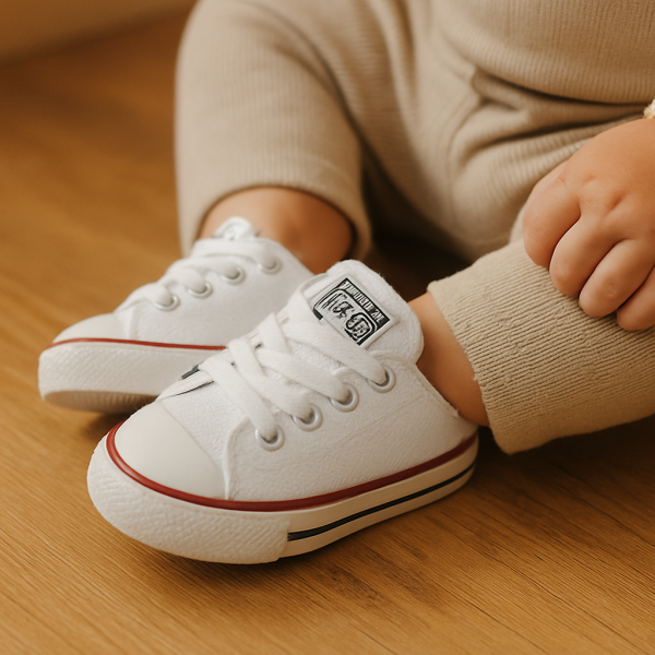 Alternative view of Converse All Star Infants Low Top – White