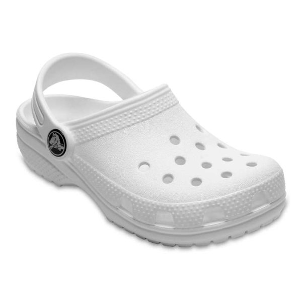 Crocs Leather Classic Clog – White