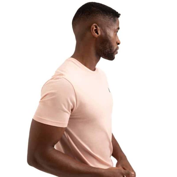 Polo Men’s Plain Cotton T-Shirt – Light Pink – Size XL | Final Clearance - Image 5