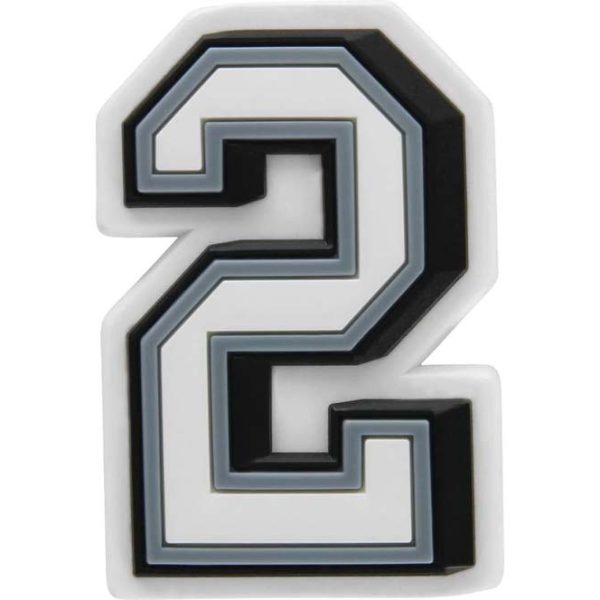 Jibbitz B&W Number 2