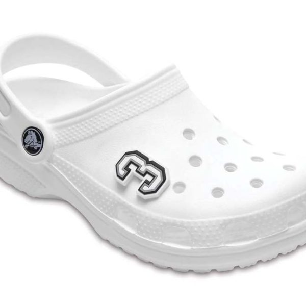 Alternative view of Jibbitz B&W Number 3