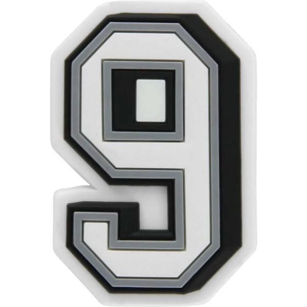 Jibbitz B&W Number 9