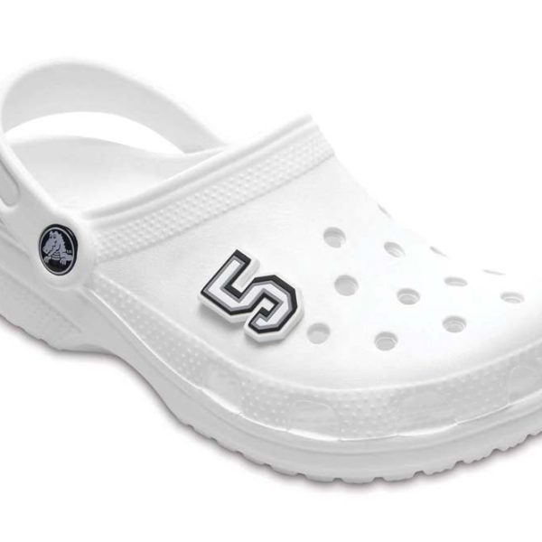 Alternative view of Jibbitz B&W Number 5