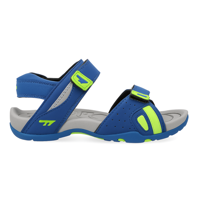 Alternative view of Hi-Tec Ula Jnr Blue Lime Kids Sandals – Summer Collection