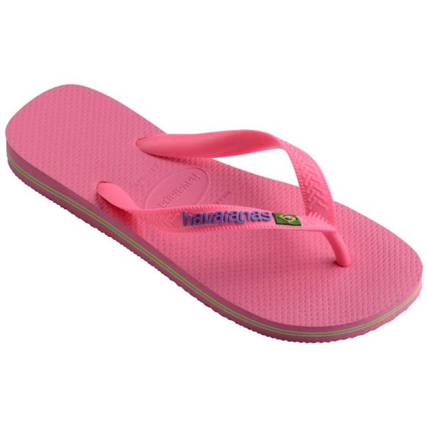 Havaianas Brazil Logo Crystal Rose