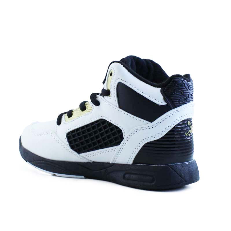 Shaq Bankshot White Black Gold (Kids) - Image 4