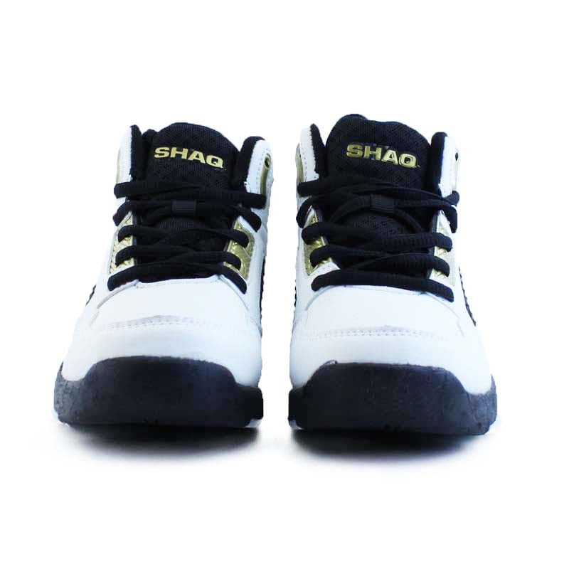 Shaq Bankshot White Black Gold (Kids) - Image 9