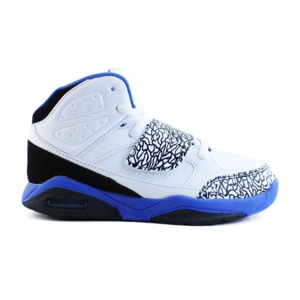 Shaq Swoop White Black Blue (Kids)
