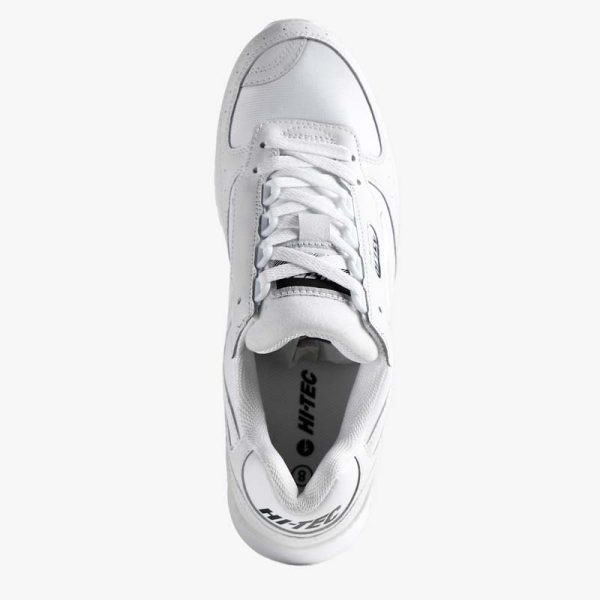 Hi-Tec Silver Shadow Men’s Sneakers – White on White - Image 6