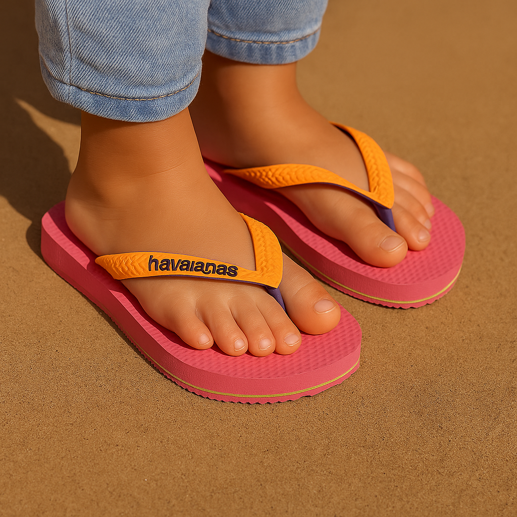 Havaianas Kids Flip Flops– Top Mix Pink Electric - Image 7