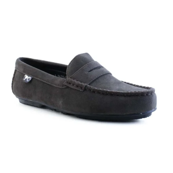 P Crouch & Co Suede Slip-On – Unisex (Brown)