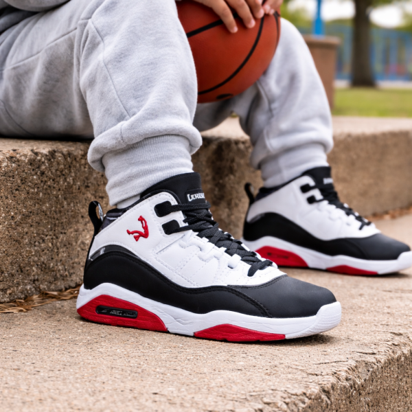 Shaq Q42 Full Press White Black Red Kids Sneakers – Limited Stock | Fast SA Delivery - Image 11
