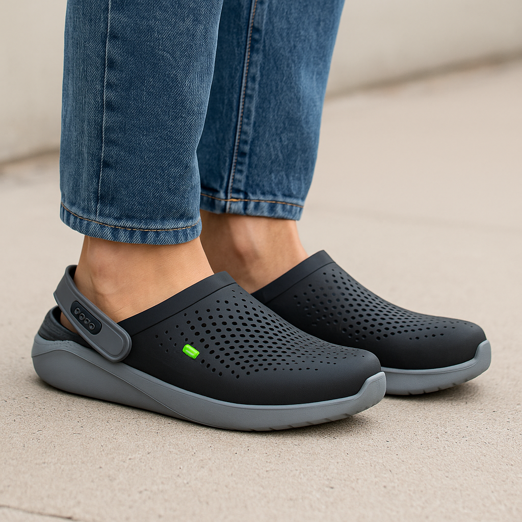 Crocs LiteRide 360 Clog – Black/Grey (Unisex) - Image 4