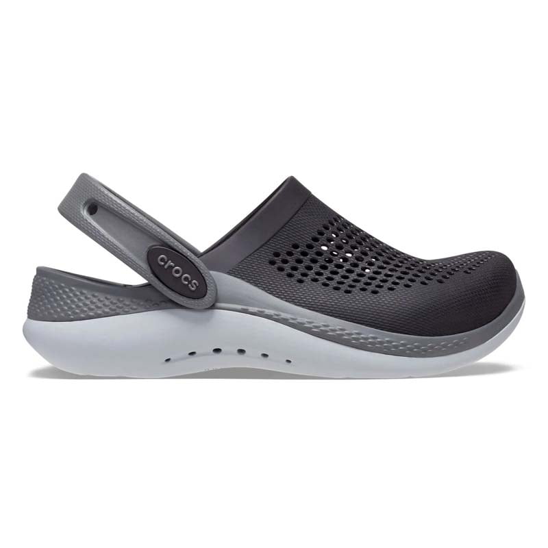 Crocs LiteRide 360 Clog – Black/Grey (Unisex) - Image 2