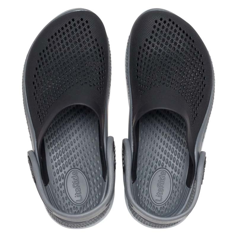 Crocs LiteRide 360 Clog – Black/Grey (Unisex) - Image 6
