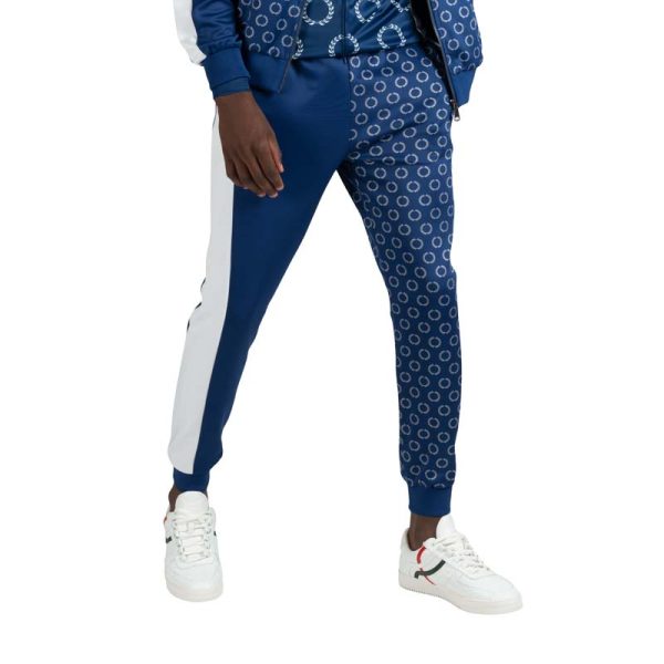 Rossimoda Cotton Men’s Track Top – Ghirlanda Navy-White