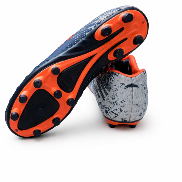 Alternative view of K7  Spurs Leather Soccer Boots – Navy / White Mens Football Boots