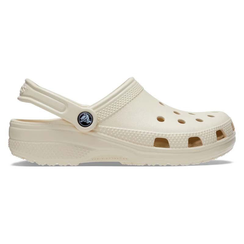 Alternative view of Crocs Leather Classic Clog – Bone