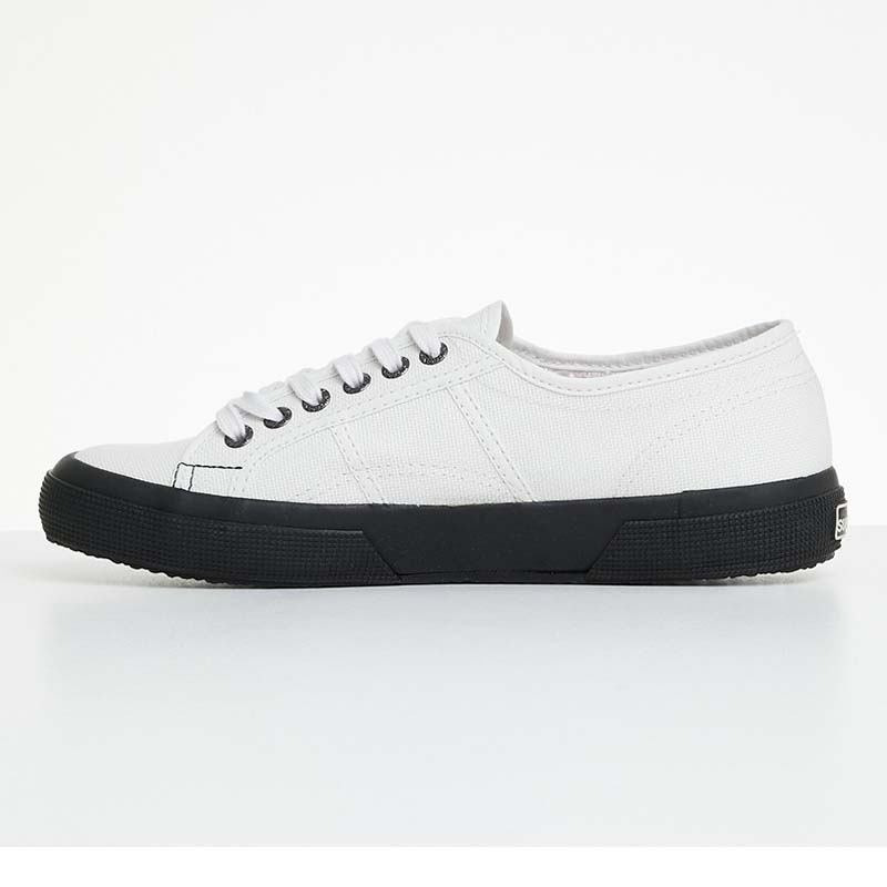 Superga 2750 Cotu Classic – Grey Light / Black Sole - Image 4
