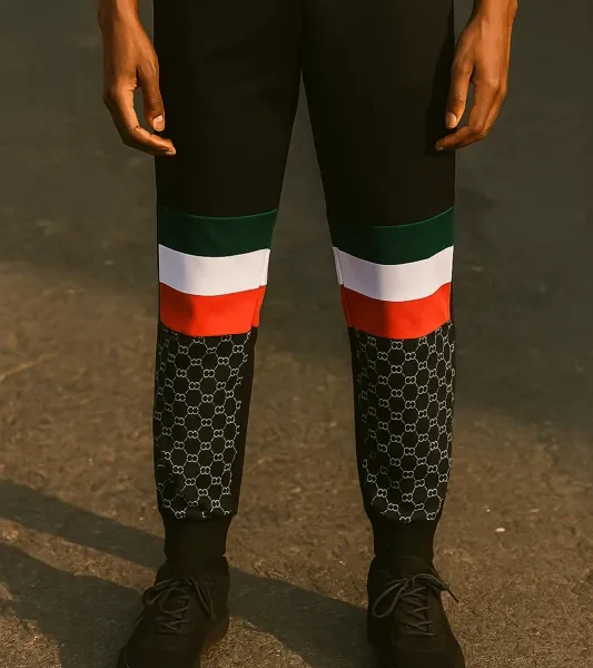 Rossimoda Cotton Men’s Trackpants – Gli Anelli Track Pant - Image 3