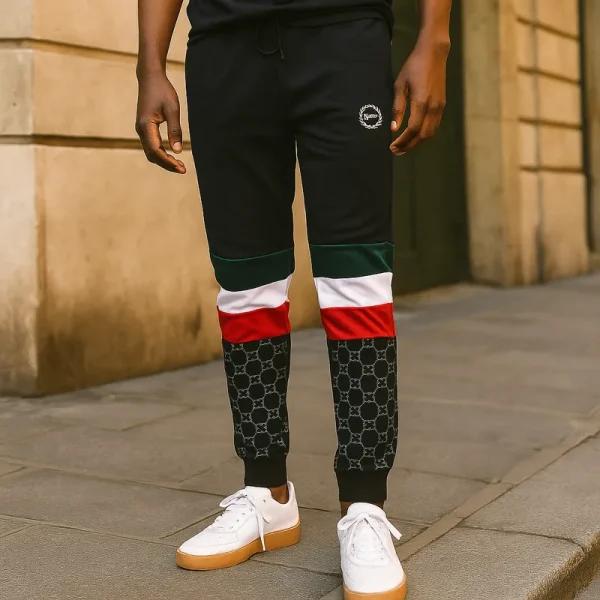 Alternative view of Rossimoda Cotton Men’s Trackpants – Gli Anelli Track Pant