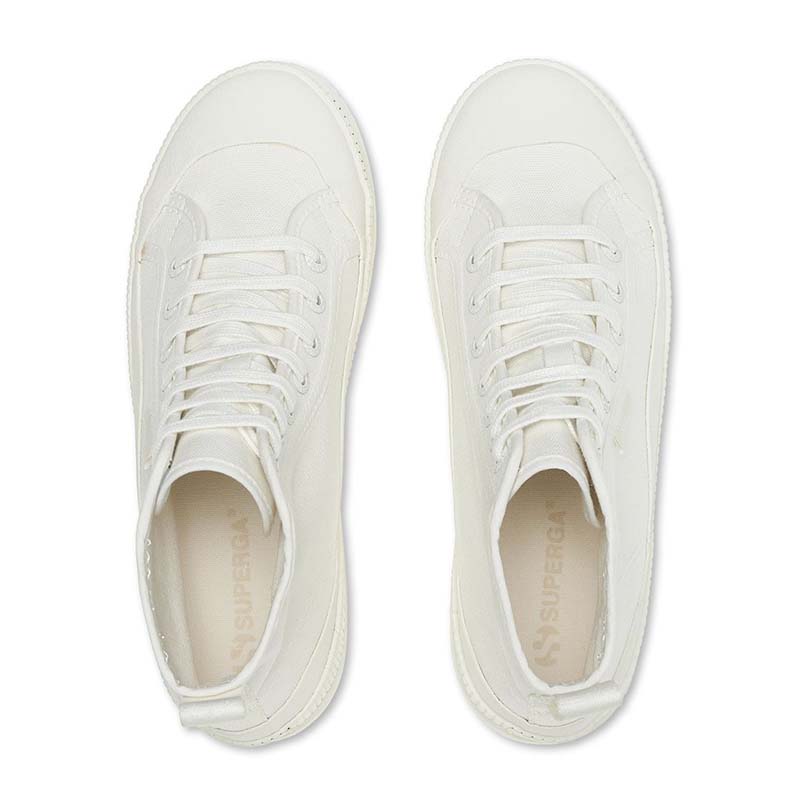 Superga 2469 Alpina Wave Tape White Avorio - Image 5