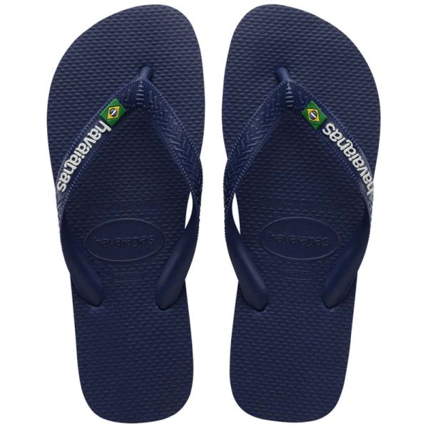 Alternative view of Havaianas Brazil Logo Navy Blue