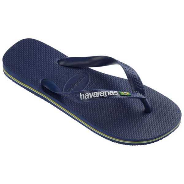 Havaianas Brazil Logo Navy Blue