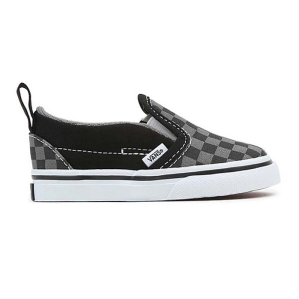 Vans Infants Classic Slip-on Checkerboard Black Pewter