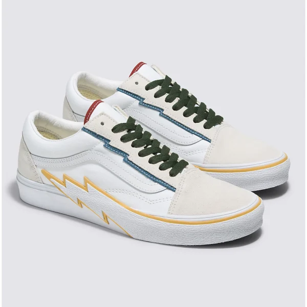 Alternative view of Vans Old Skool Bolt Multi True White (Unisex)