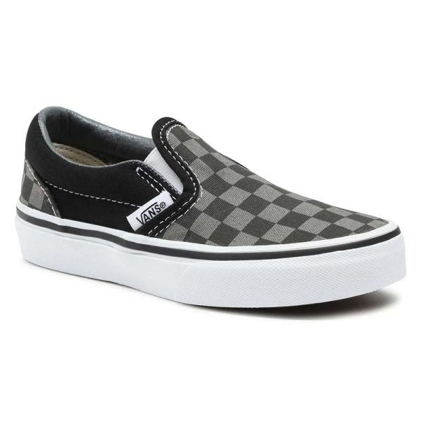 Alternative view of Vans Classic Slip-On Black Pewter (Kids)