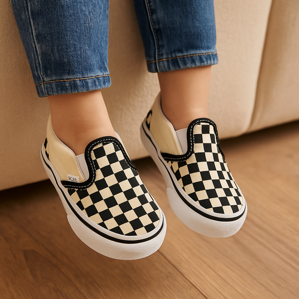 Vans Infants Classic Slip-on Checker - Image 6