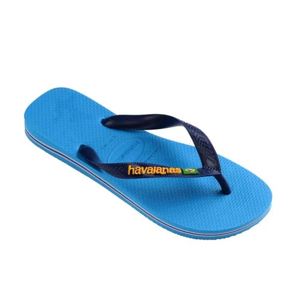 Havaianas Brazil Logo Turquoise