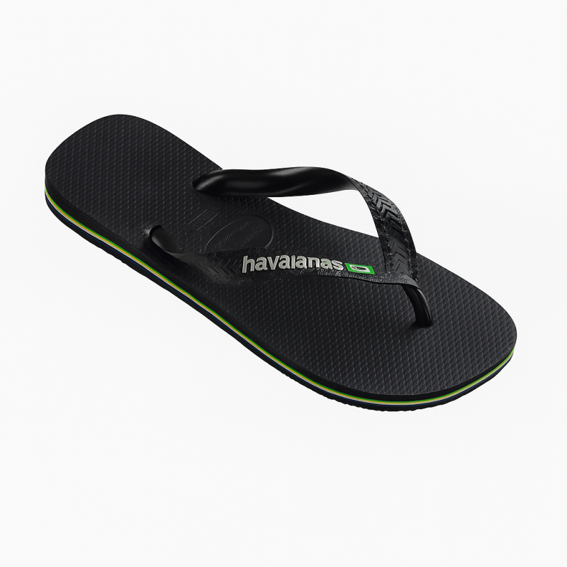 Alternative view of Havaianas Brazil Logo Black