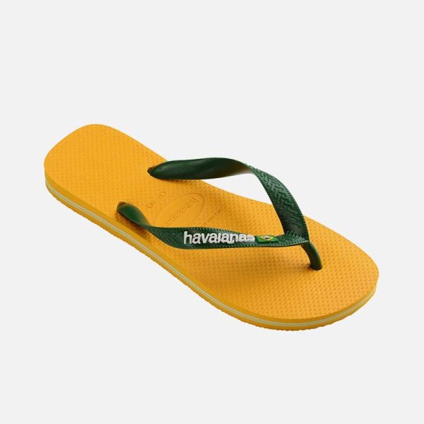 Havaianas Brazil Logo Pop Yellow