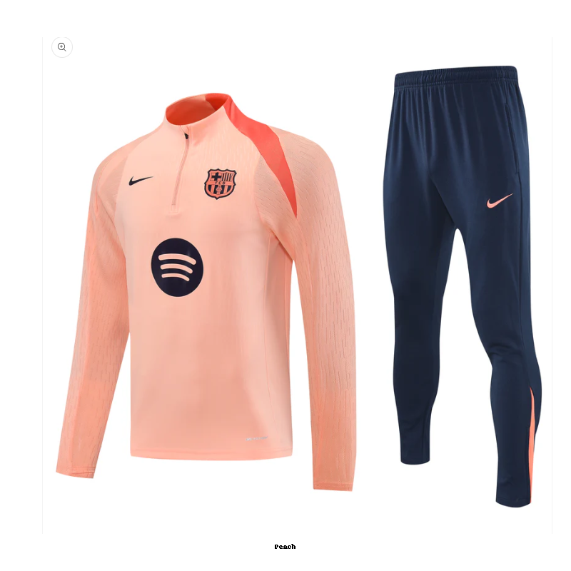 Barcelona 2025/26 Full-Zip Tracksuit Set - Image 3
