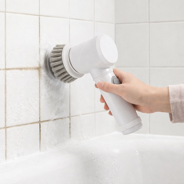 Alternative view of 5-in-1 Electric Cleaning Brush – Cordless Bathroom & Kitchen Scrubber (Rechargeable)