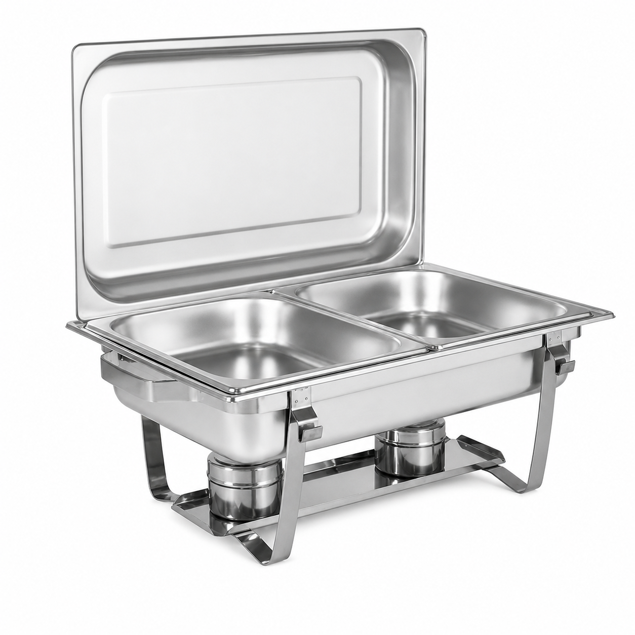 Casey Good Mama Rectangular Double Pan Chafing Dish 10L Stainless Steel