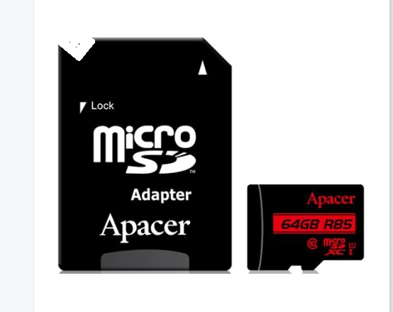 Apacer 64GB Class 10 Micro-Sd+Adaptor