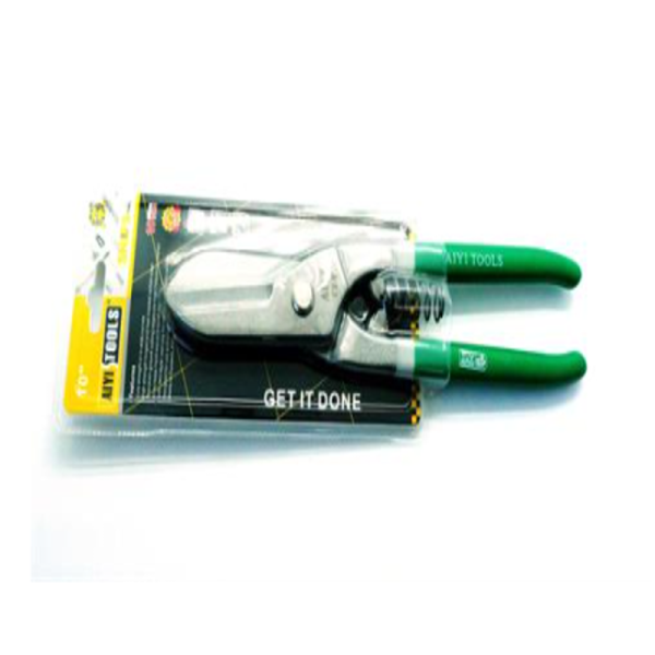 Aiyi Large 10 Inch Spring loaded Tin Snips Straight Cut