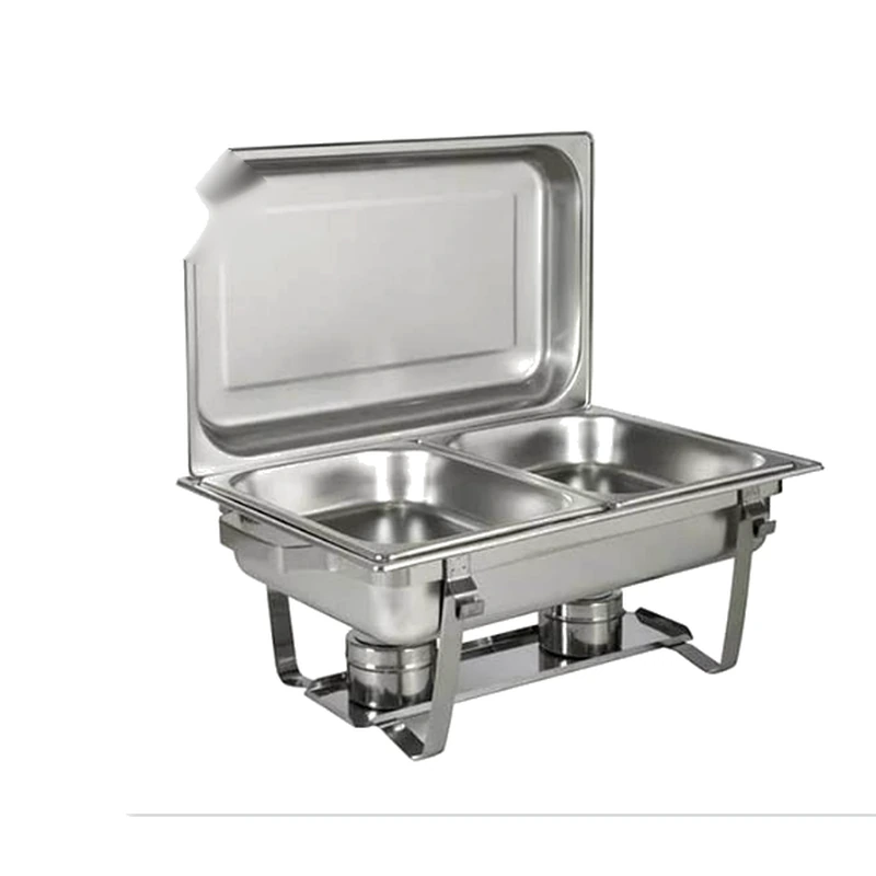 Casey Good Mama Rectangular Double Pan Chafing Dish