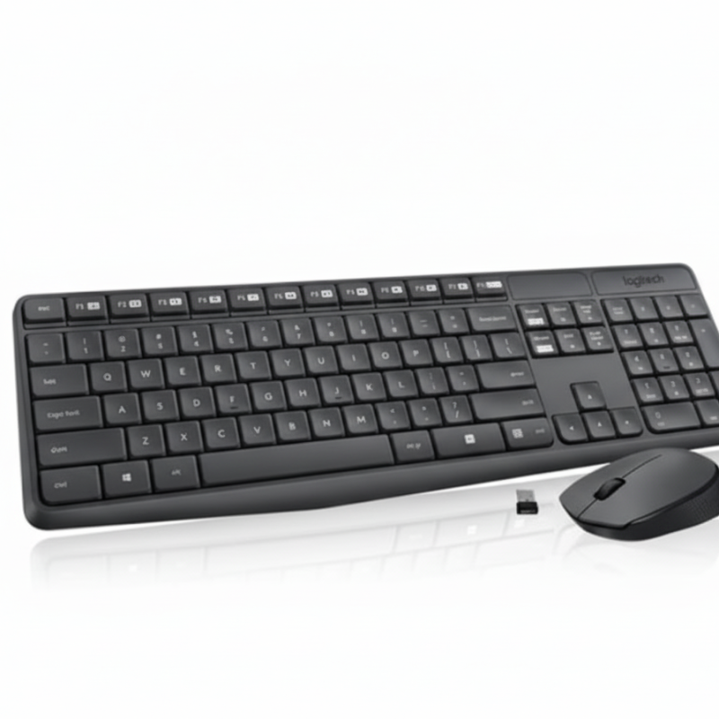 Logitech MK235 Wireless USB Keyboard and Optical Mouse