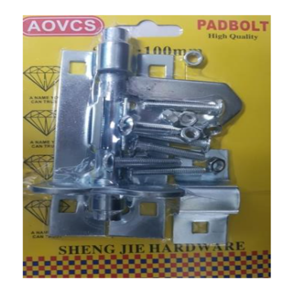 NOBLE LOCKABLE PAD BOLT LOCK