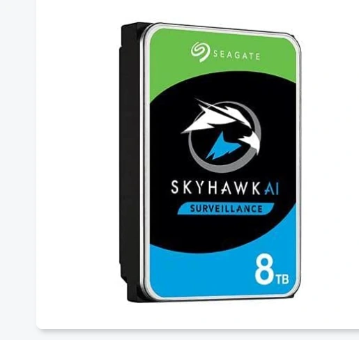 Seagate SkyHawk AI 8TB 256MB Cache surveillance HDD